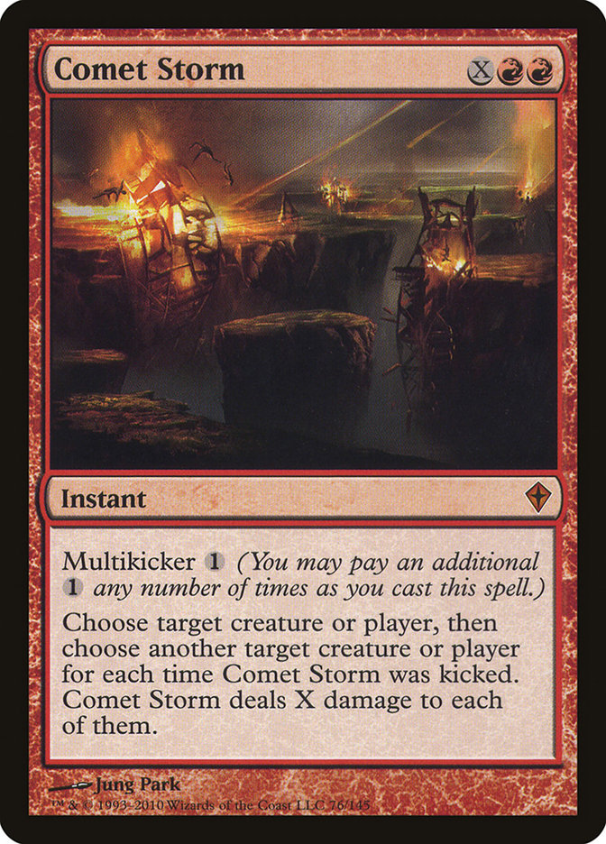 Comet Storm (76) [Worldwake] | Odin's Place