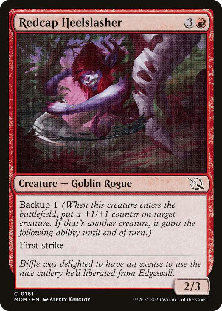 Redcap Heelslasher [March of the Machine] | Odin's Place
