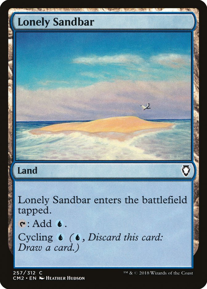 Lonely Sandbar (257) [Commander Anthology Volume II] | Odin's Place