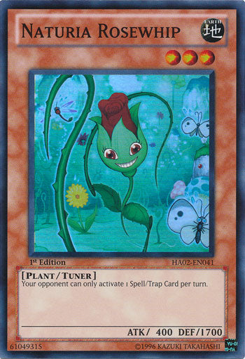 Naturia Rosewhip [HA02-EN041] Super Rare | Odin's Place