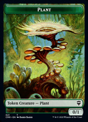 Illusion // Plant Double-Sided Token [Commander Legends Tokens] | Odin's Place