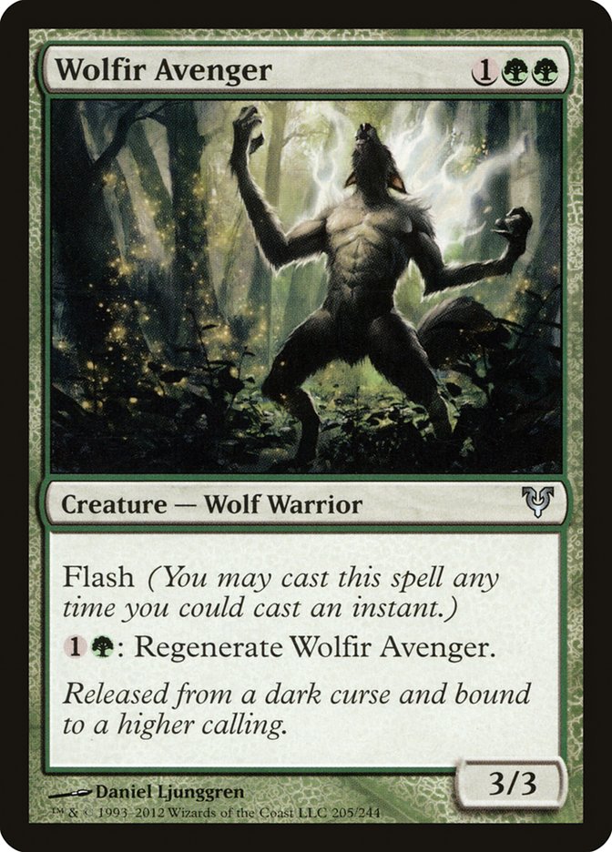 Wolfir Avenger (205) [Avacyn Restored] | Odin's Place