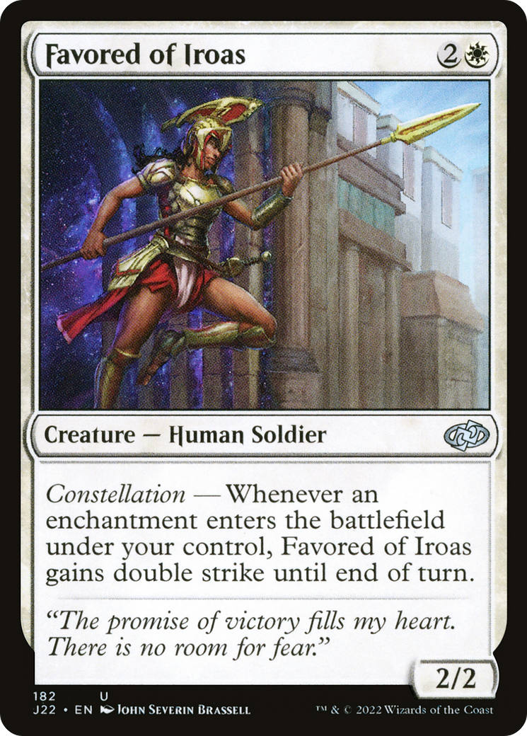 Favored of Iroas [Jumpstart 2022] | Odin's Place