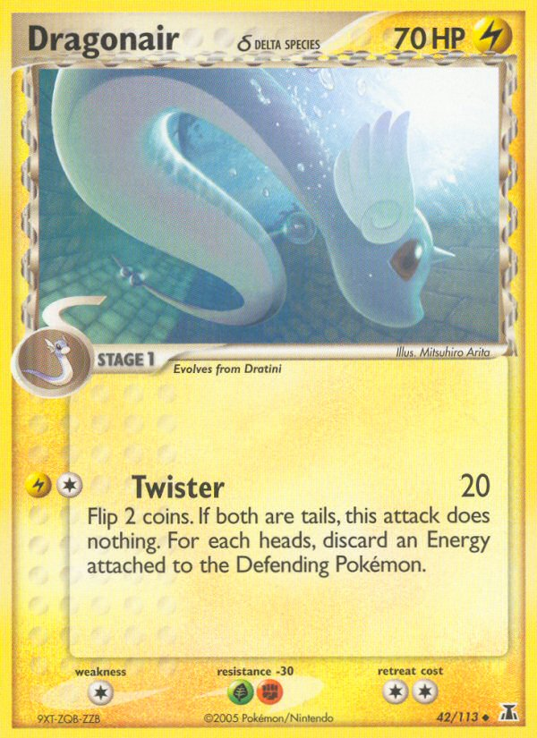 Dragonair (42/113) (Delta Species) [EX: Delta Species] | Odin's Place