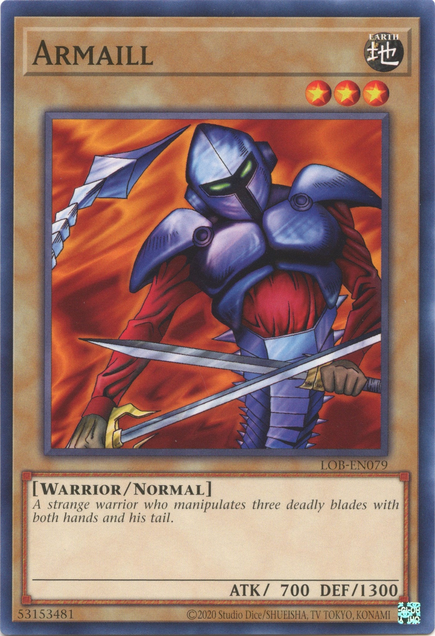 Armaill (25th Anniversary) [LOB-EN079] Common | Odin's Place