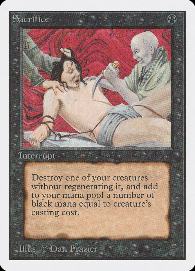 Sacrifice (125) [Unlimited Edition] | Odin's Place