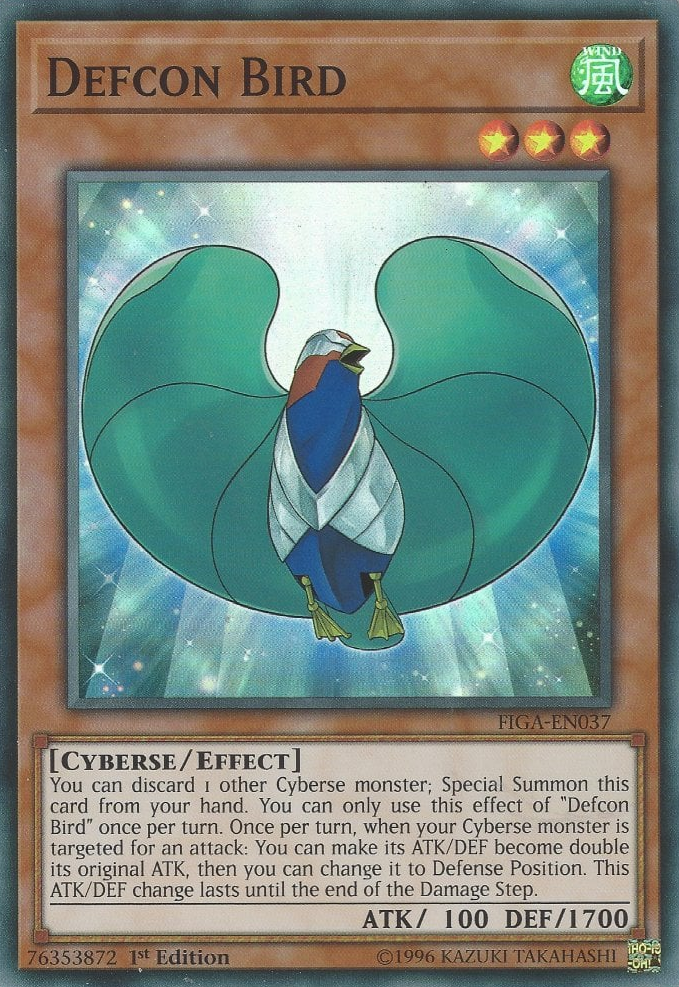 Defcon Bird [FIGA-EN037] Super Rare | Odin's Place