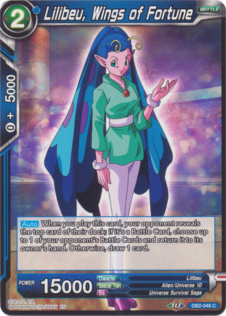 Lilibeu, Wings of Fortune (DB2-048) [Divine Multiverse] | Odin's Place