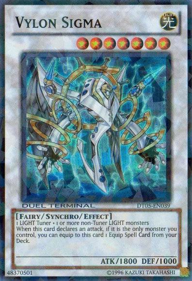 Vylon Sigma [DT05-EN039] Super Rare | Odin's Place