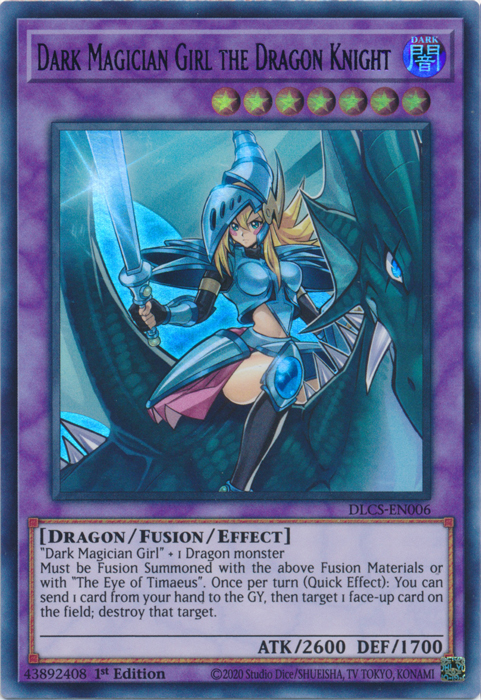 Dark Magician Girl the Dragon Knight (Purple) [DLCS-EN006] Ultra Rare | Odin's Place