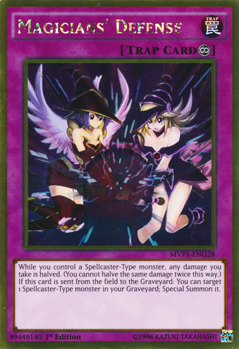 Magicians' Defense [MVP1-ENG28] Gold Rare | Odin's Place