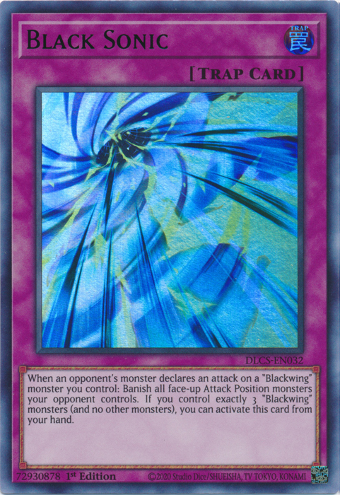 Black Sonic (Green) [DLCS-EN032] Ultra Rare | Odin's Place