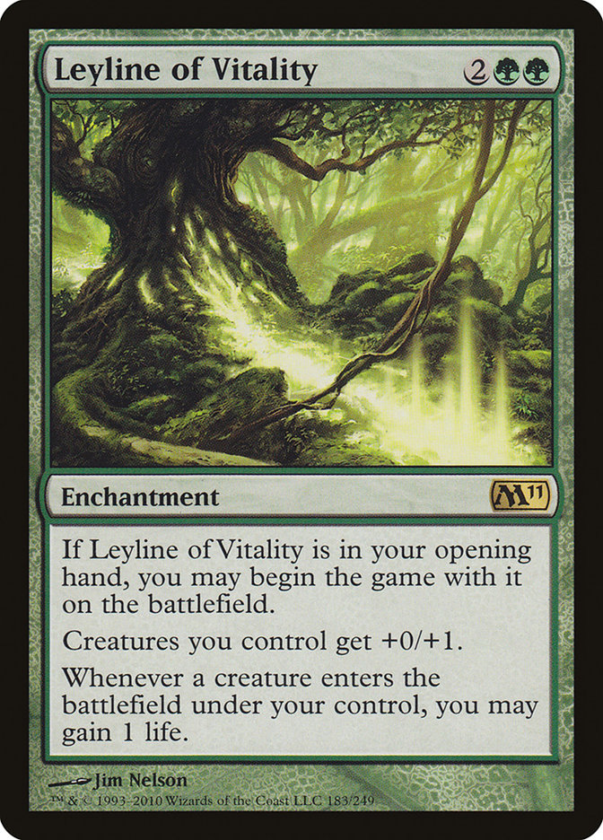 Leyline of Vitality (183) [Magic 2011] | Odin's Place