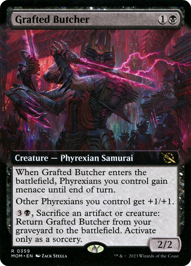 Grafted Butcher (Extended Art) [March of the Machine] | Odin's Place