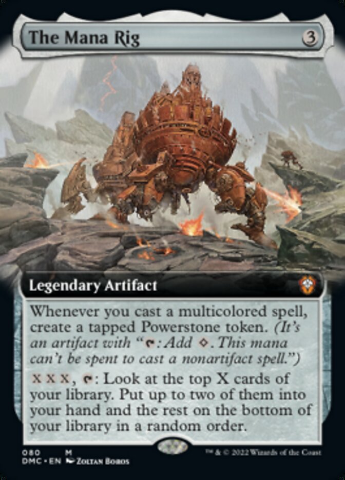 The Mana Rig (Extended Art) [Dominaria United Commander] | Odin's Place