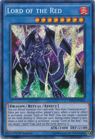 Lord of the Red [DRL2-EN016] Secret Rare | Odin's Place