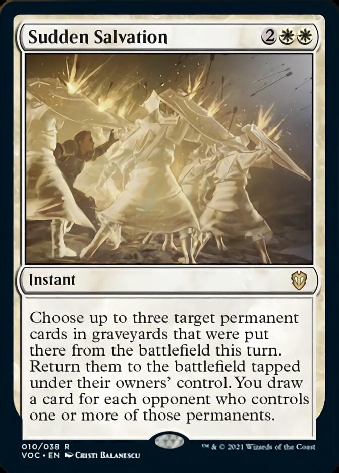 Sudden Salvation [Innistrad: Crimson Vow Commander] | Odin's Place