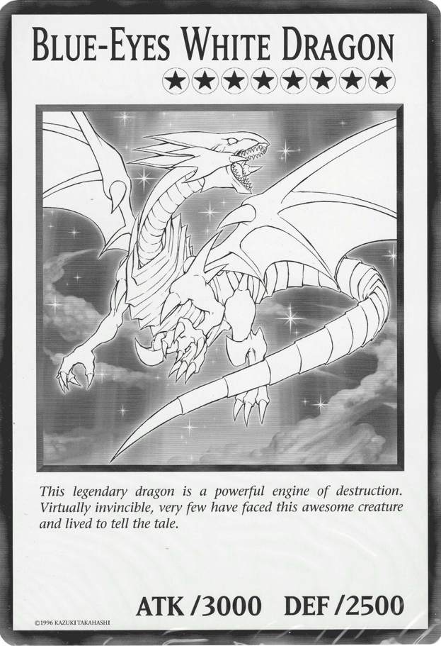 Blue-Eyes White Dragon (Oversized) Common | Odin's Place