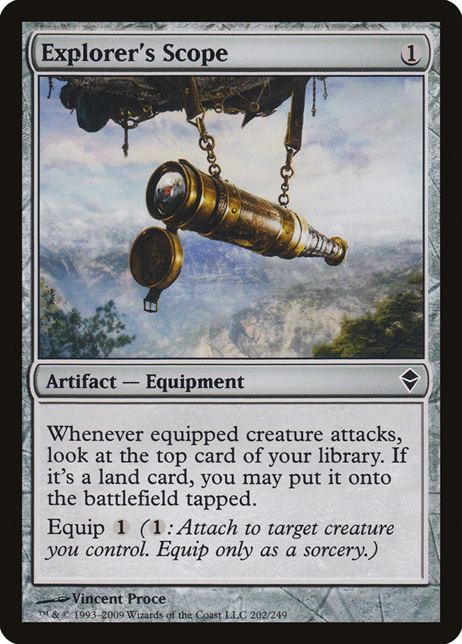 Explorer's Scope (202) [Zendikar] | Odin's Place