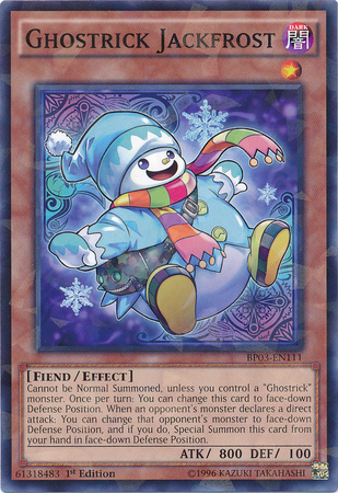 Ghostrick Jackfrost [BP03-EN111] Shatterfoil Rare | Odin's Place