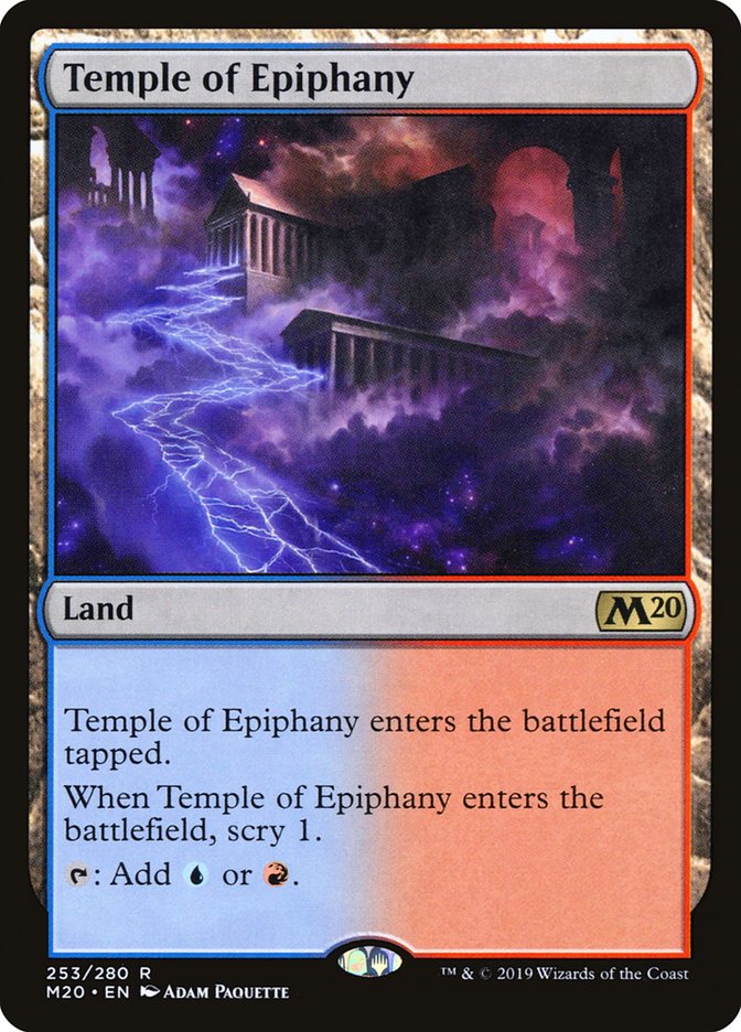 Temple of Epiphany [Core Set 2020] | Odin's Place