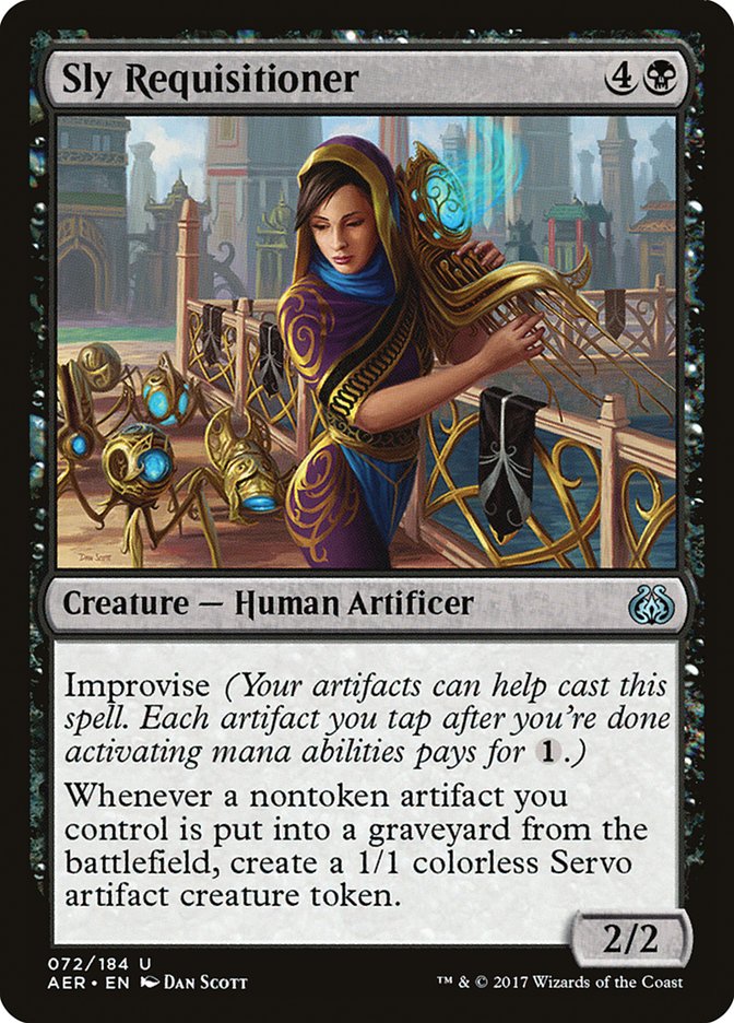 Sly Requisitioner (72) [Aether Revolt] | Odin's Place
