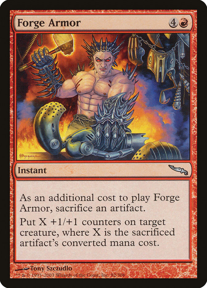 Forge Armor (92) [Mirrodin] | Odin's Place