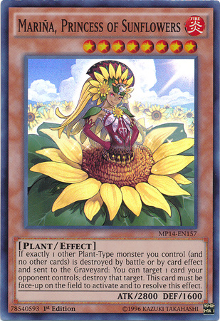 Marina, Princess of Sunflowers [MP14-EN157] Super Rare | Odin's Place