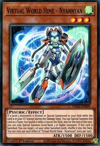 Virtual World Hime - Nyannyan [PHRA-EN099] Super Rare | Odin's Place
