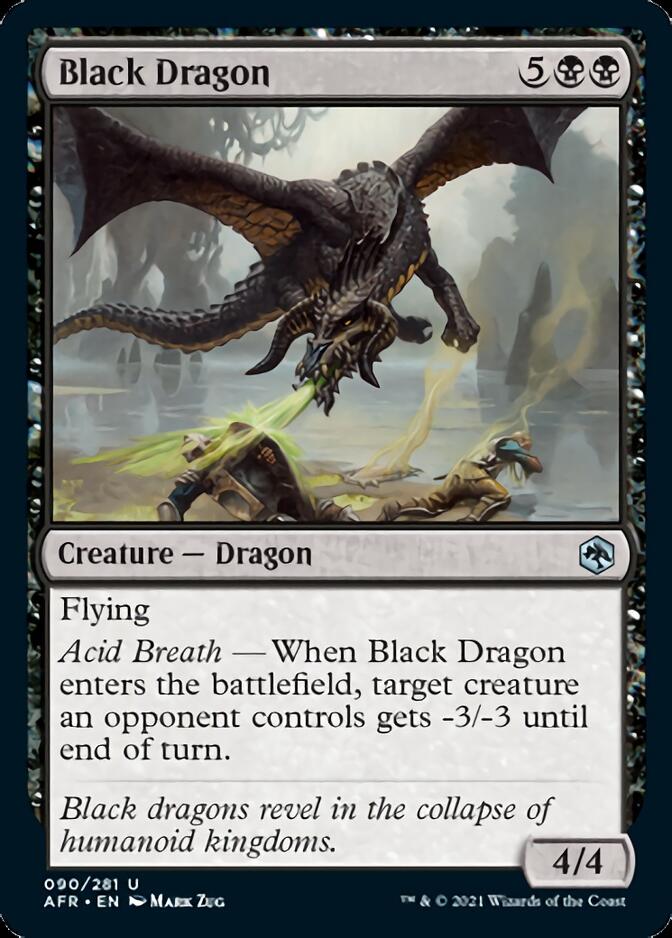 Black Dragon [Dungeons & Dragons: Adventures in the Forgotten Realms] | Odin's Place