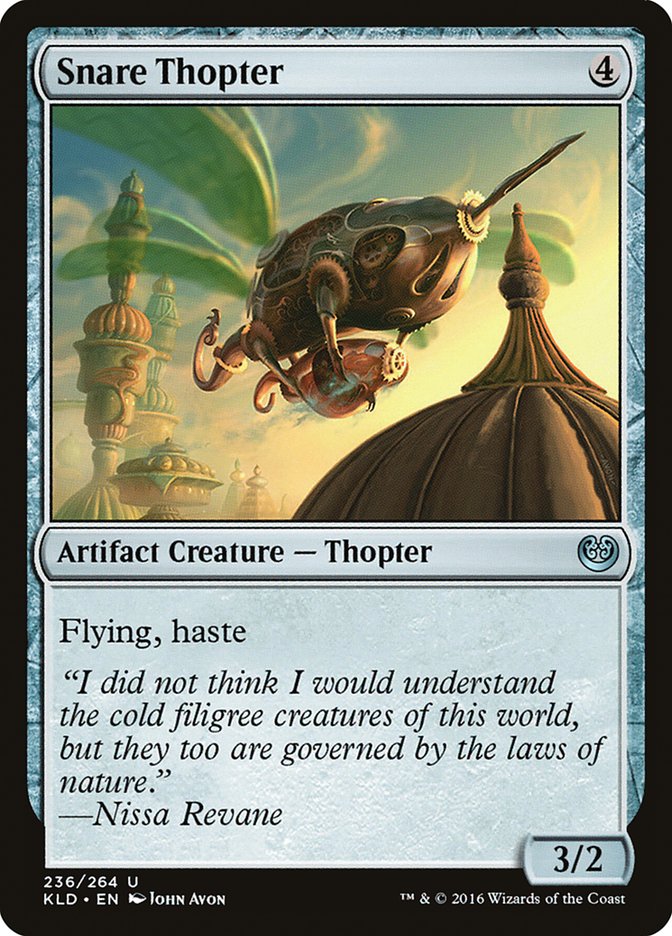 Snare Thopter (236) [Kaladesh] | Odin's Place