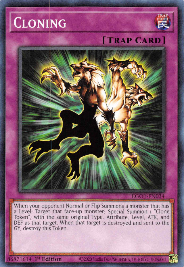 Cloning [EGO1-EN034] Common | Odin's Place