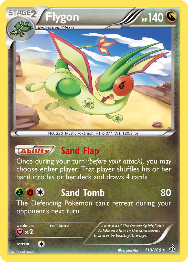 Flygon (110/160) (Cosmos Holo) (Blister Exclusive) [XY: Primal Clash] | Odin's Place
