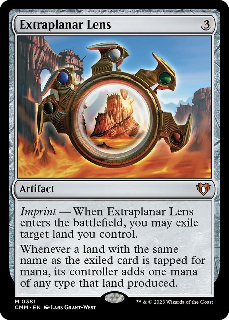 Extraplanar Lens [Commander Masters] | Odin's Place