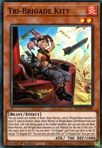 Tri-Brigade Kitt [BLVO-EN010] Super Rare | Odin's Place