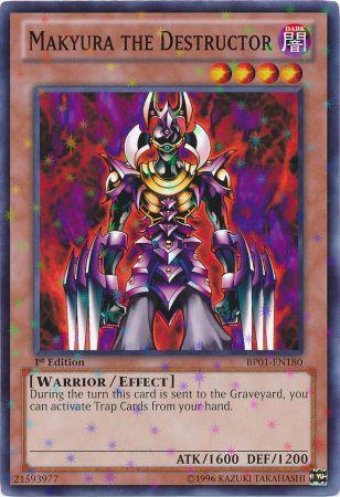 Makyura the Destructor [BP01-EN180] Starfoil Rare | Odin's Place