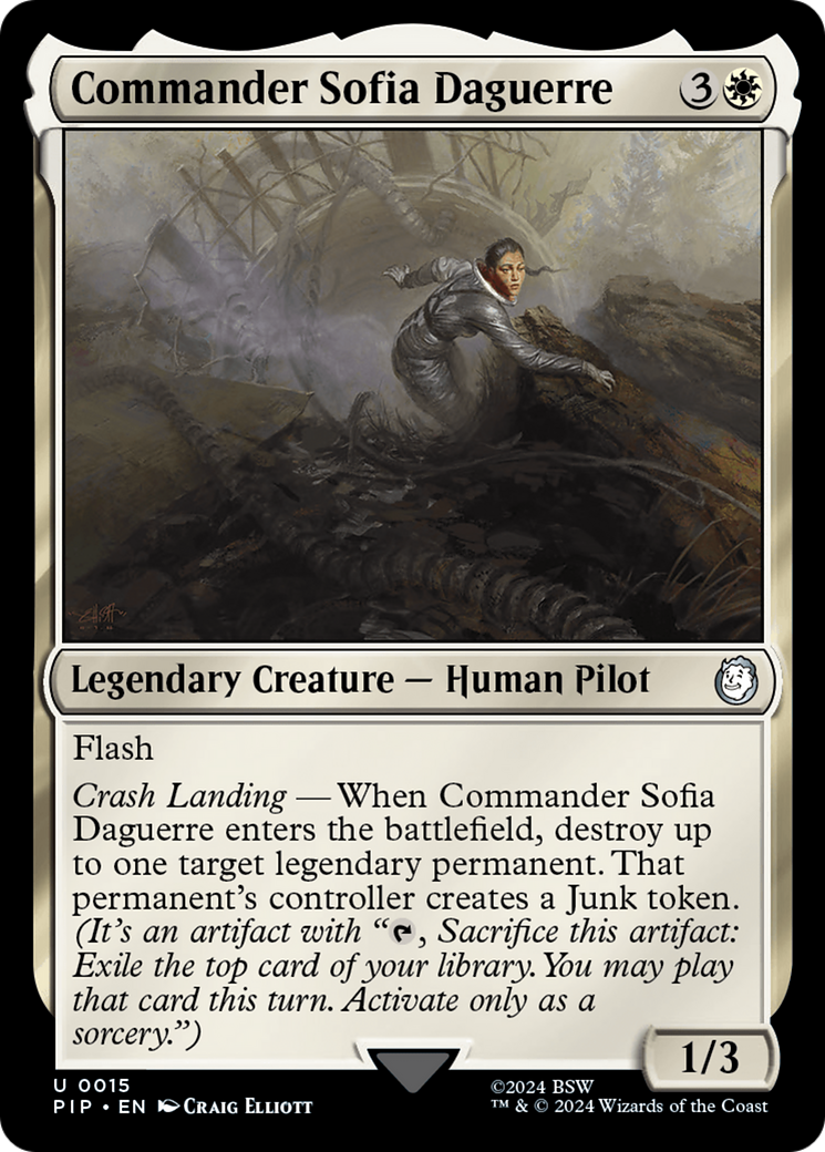 Commander Sofia Daguerre [Fallout] | Odin's Place