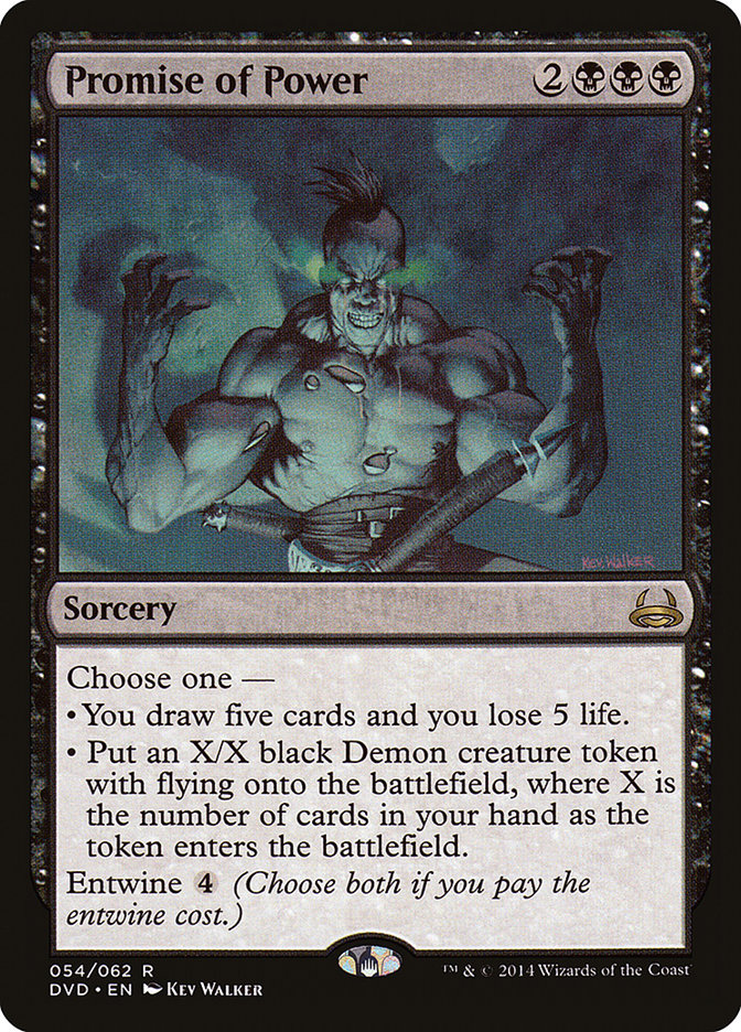 Promise of Power (54) (Divine vs. Demonic) [Duel Decks Anthology] | Odin's Place