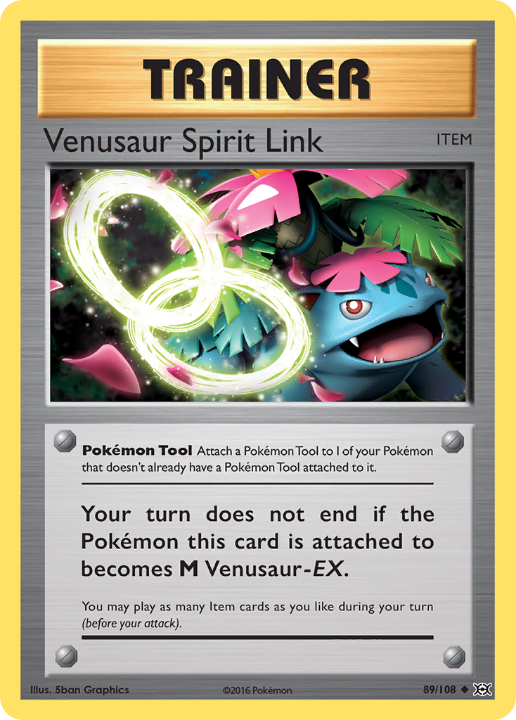 Venusaur Spirit Link (89/108) [XY: Evolutions] | Odin's Place