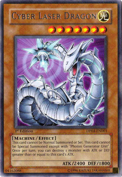 Cyber Laser Dragon [DP04-EN003] Rare | Odin's Place