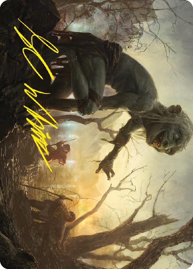Smeagol, Helpful Guide Art Card (Gold-Stamped Signature) [The Lord of the Rings: Tales of Middle-earth Art Series] | Odin's Place
