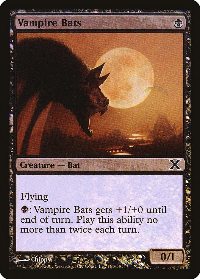 Vampire Bats (Premium Foil) [Tenth Edition] | Odin's Place