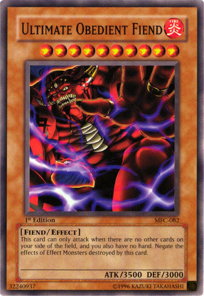 Ultimate Obedient Fiend [MFC-082] Common | Odin's Place