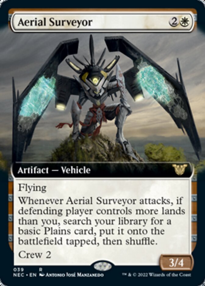 Aerial Surveyor (Extended Art) [Kamigawa: Neon Dynasty Commander] | Odin's Place