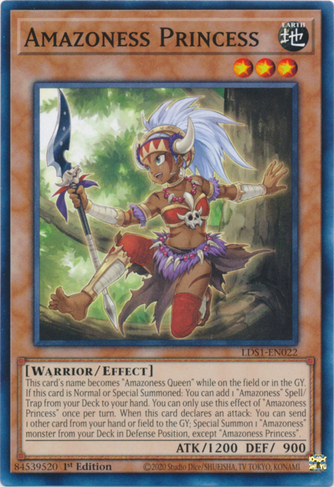 Amazoness Princess [LDS1-EN022] Common | Odin's Place