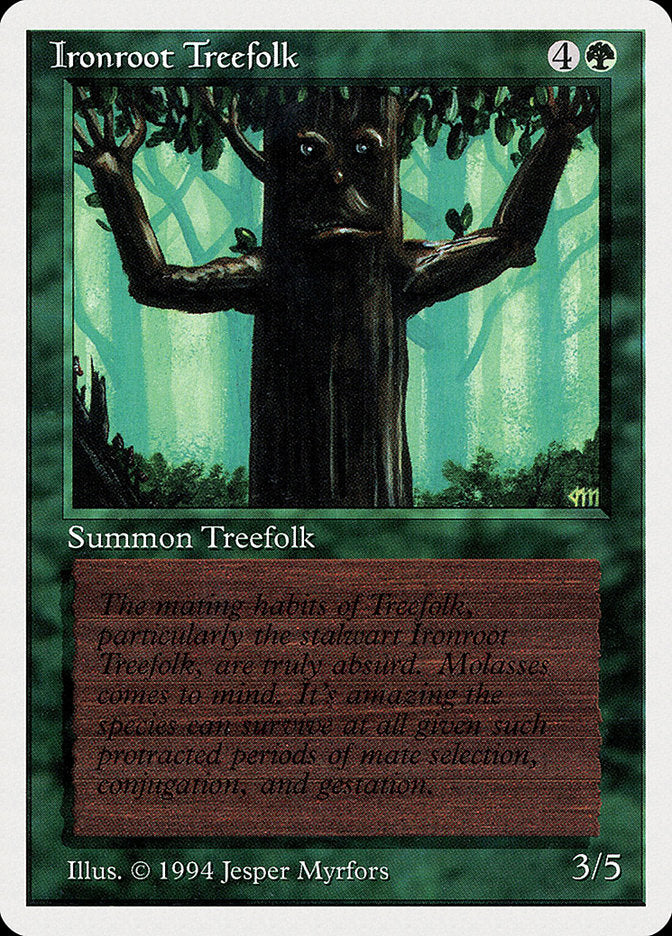Ironroot Treefolk [Summer Magic / Edgar] | Odin's Place