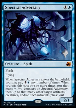 Spectral Adversary (Promo Pack) [Innistrad: Midnight Hunt Promos] | Odin's Place