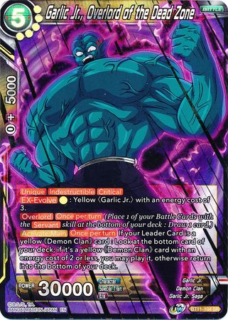 Garlic Jr., Overlord of the Dead Zone (BT11-104) [Vermilion Bloodline] | Odin's Place