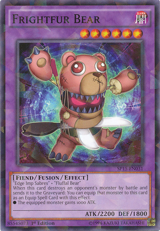 Frightfur Bear [SP15-EN031] Shatterfoil Rare | Odin's Place