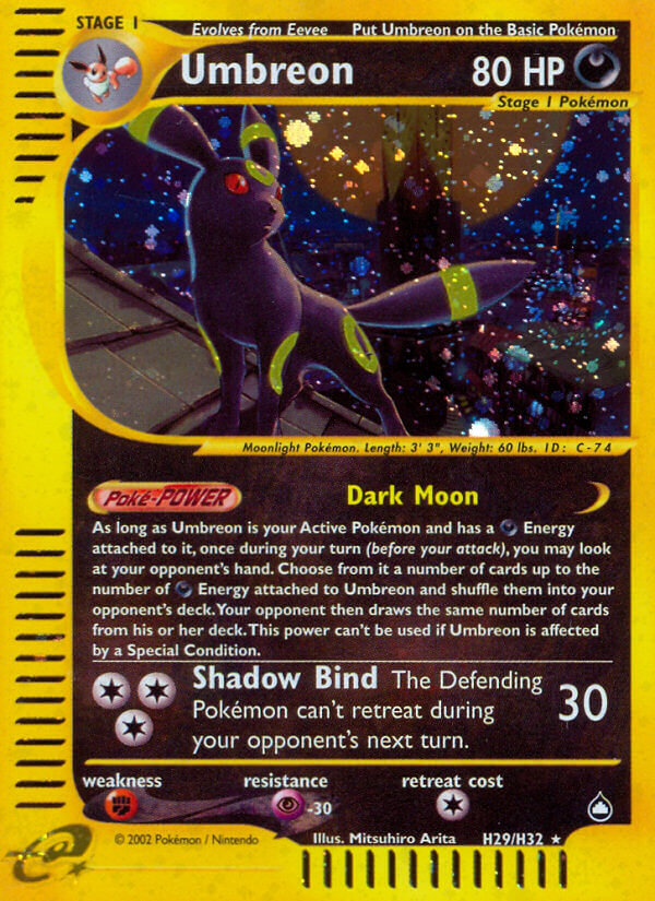 Umbreon (H29/H32) [Aquapolis] | Odin's Place